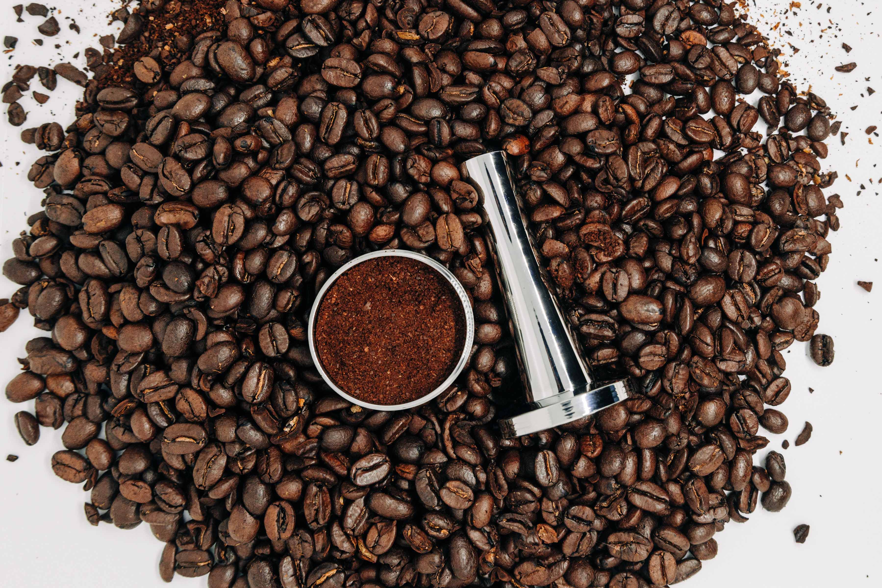 Reusable Coffee pod in coffee beans