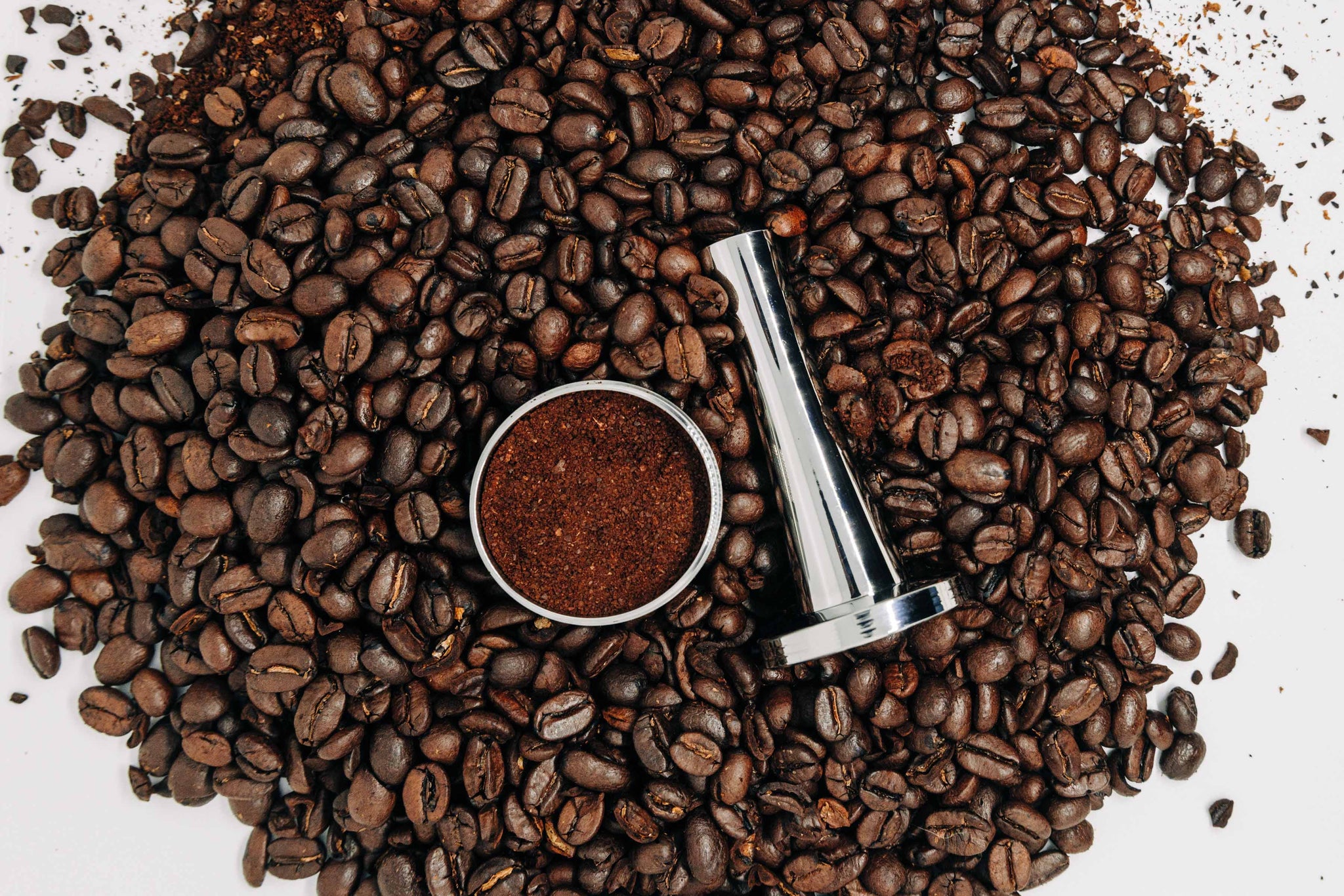 Reusable Coffee pod in coffee beans